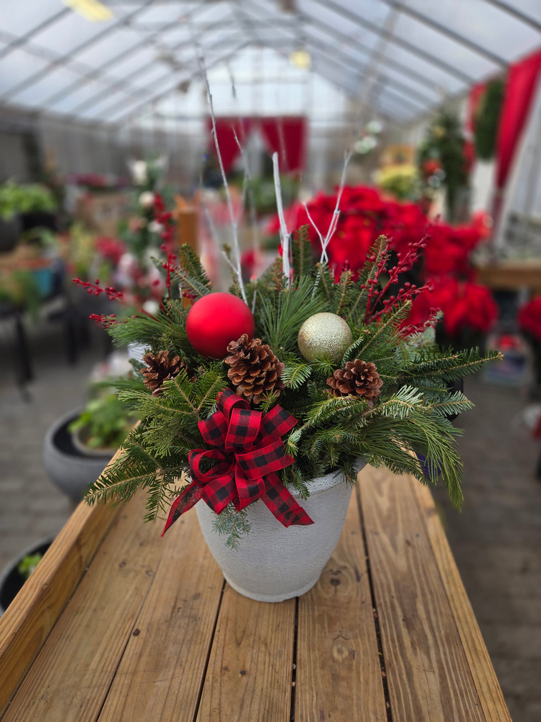 Holiday Deco Pot “Berry & Bright”