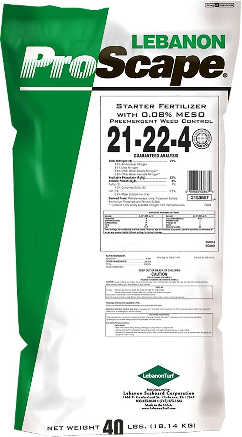 Lebanon ProScape Starter Fertilizer W/ Pre-Emergent