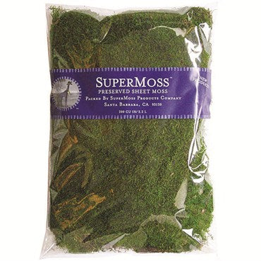 Sheet Moss Preserved - Fresh Green
