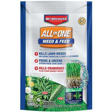 BioAdvanced® All in One Weed & Feed 22-0-4