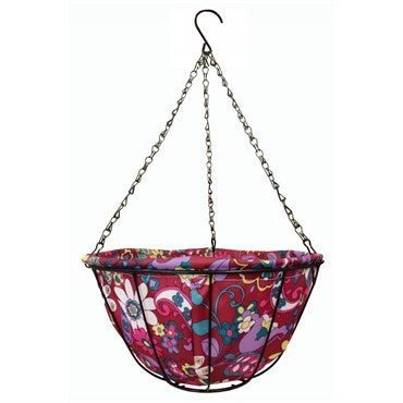 Gardener Select® Hanging Basket with Fabric Coco Liner