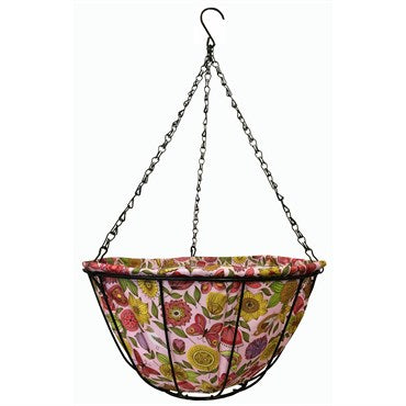 Gardener Select® Hanging Basket with Fabric Coco Liner