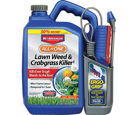 BioAdvanced  All-In-One Lawn Weed & Crabgrass Killer