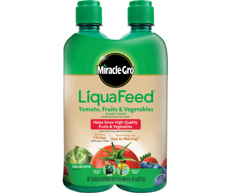 Miracle-Gro LiquaFeed Tomato, Fruits & Vegetables Plant Food Refills (9-4-9 )