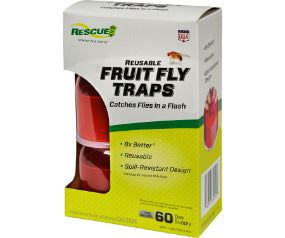 Rescue Fruit Fly Trap Shelf Pack