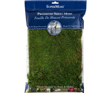 Sheet Moss Preserved - Fresh Green