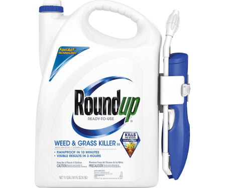 Roundup Weed And Grass Killer III - RTU (1.1 gal. with Wand)